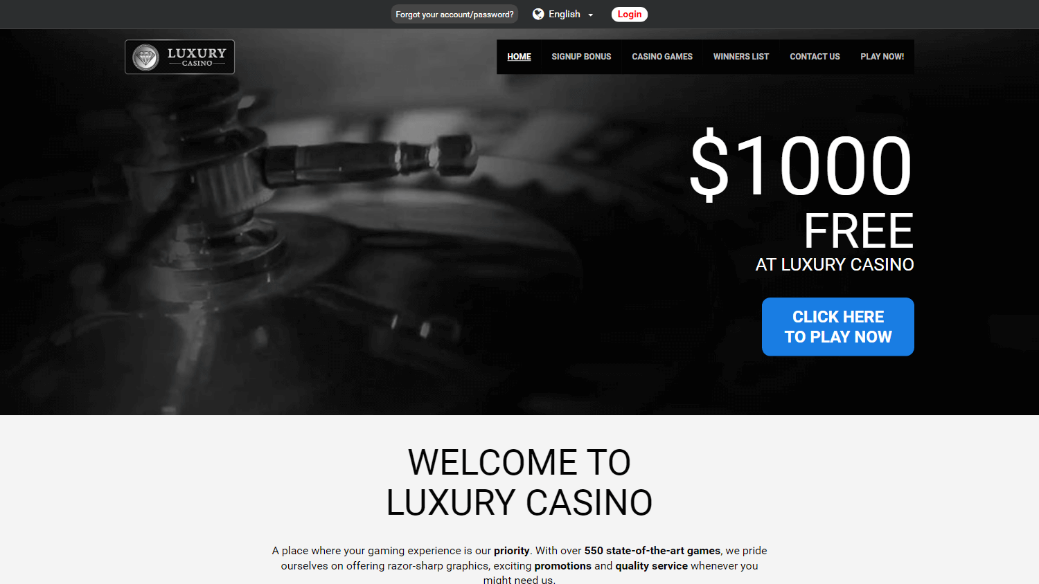luxury casino Gameplay